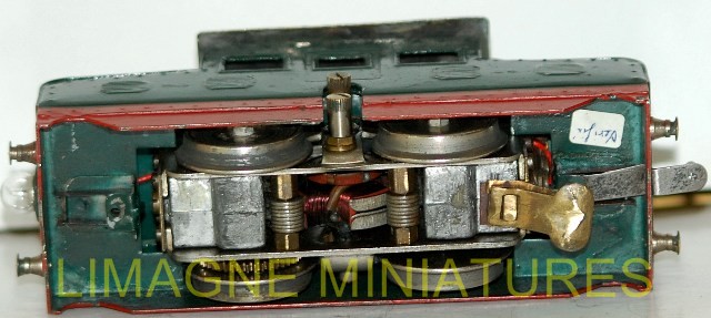 Ancien LR Louis Roussy locomotive mécanique SNCF échelle 0 -moteur OK - MANQUES